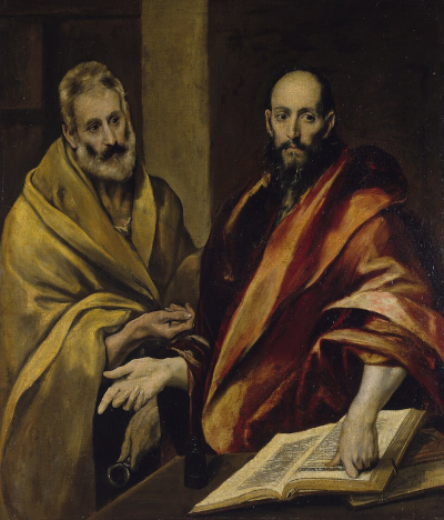 El Greco - Apostoles Peter and Paul